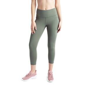 NEW DANSKIN curvy cropped legging in agave green